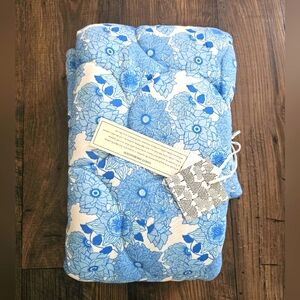 Kate Quinn Blue Vintage Floral Quilt